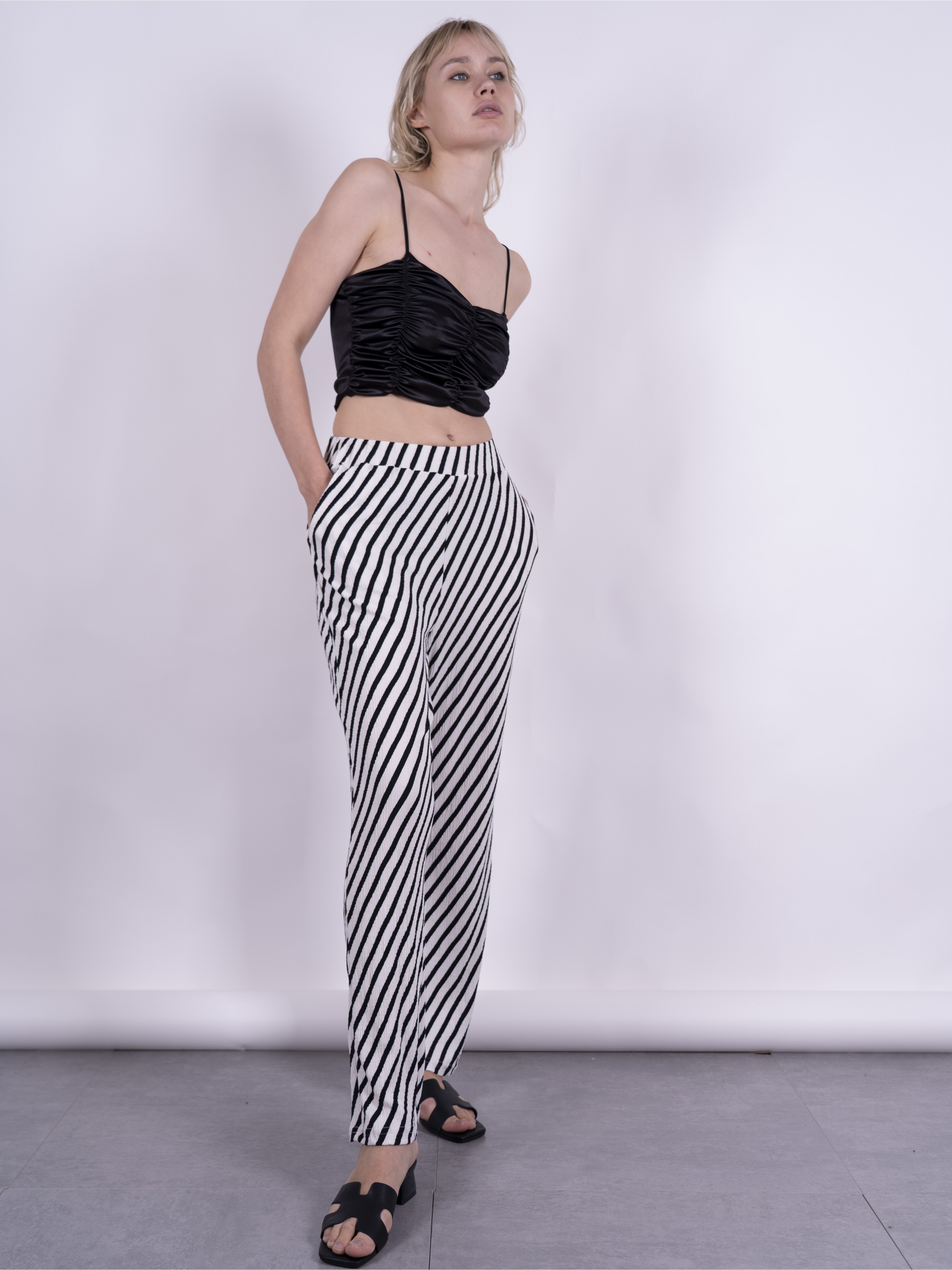 PANTALON FLUIDO RAYAS